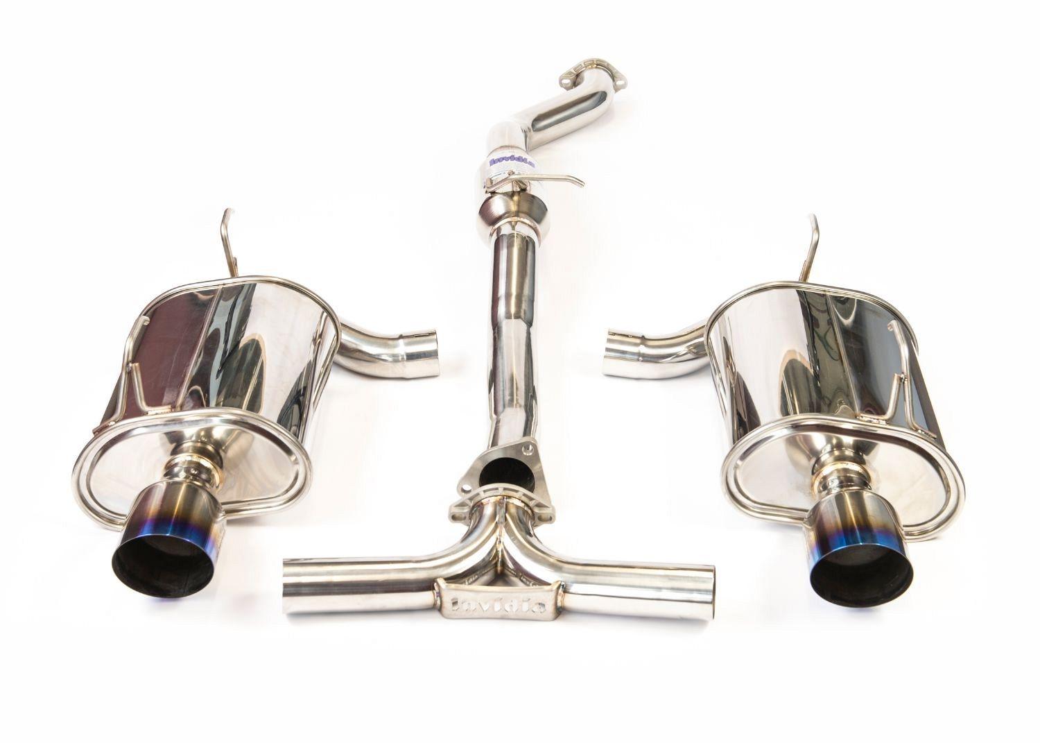Invidia Q300 Cat-Back Exhaust 2000-2009 Honda S2000 (Titanium tips)