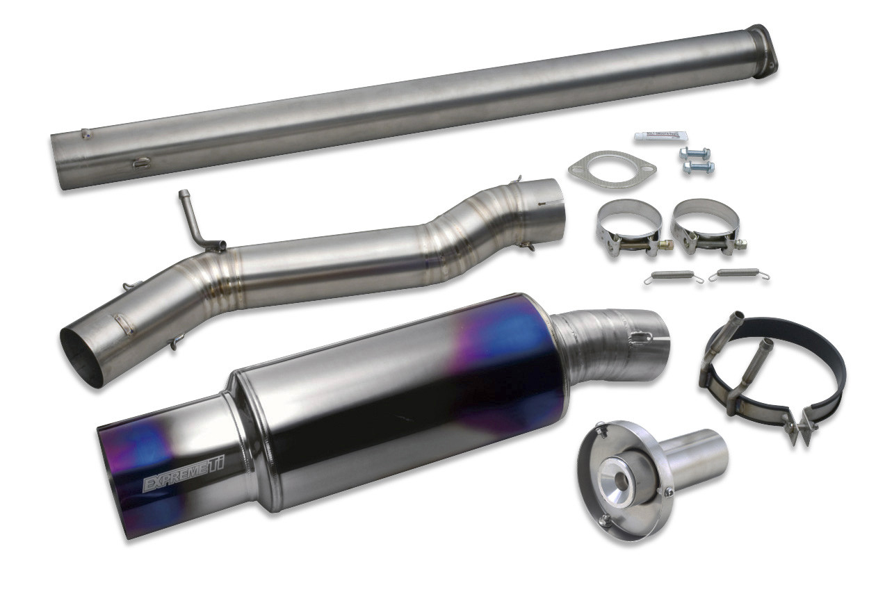 Tomei Expreme Ti Cat-Back Titanium Exhaust – Mitsubishi Evo X CZ4A