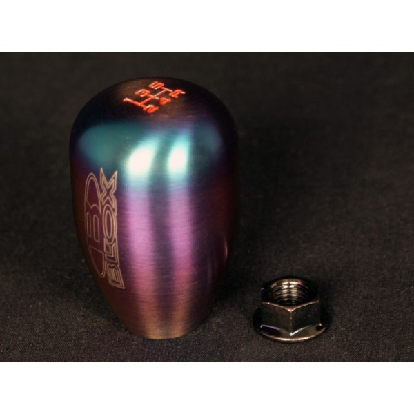 Blox Racing Neochrome Type-R Shift Knob โ 10ร1.5 Thread (5 Speed ...