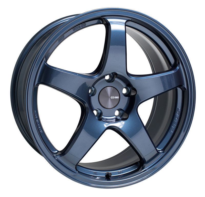 Enkei PF05 17×8 5×114.3 35mm Offset 75mm Bore Dark Silver Wheel