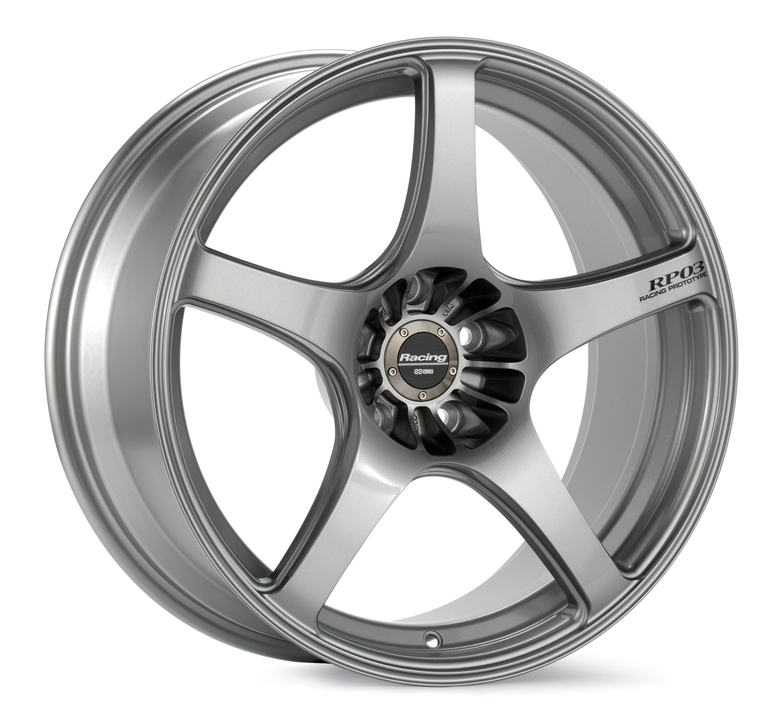 ストカプ ENKEI RP03 BS レグノ 225/55R17 バリ山③ Enkei RP03 17X9.5 5×100 38mm Offset 75mm Bore SBC Wheel