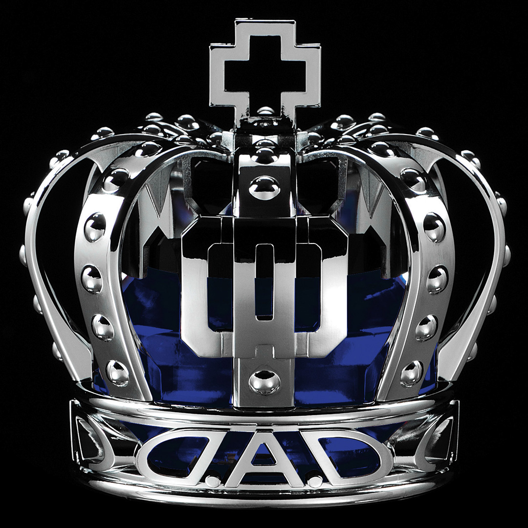 D.A.D Garson Air Freshener – Crown Type Silver (Sexy Blue