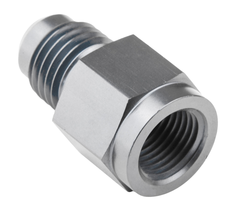 Proflow Female Adaptor 1/8in. NPT Straight To Male -03AN, Silver ...