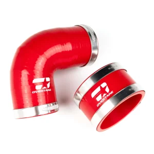Overtake TMIC Silicon Coupler Kit - Subaru WRX 01-07/STI 01-21/FXT 04-08 w/STI Style TMIC (Red)